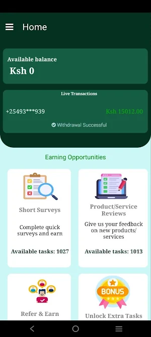 SurveyChap - Earn to M-pesa Screenshot 3