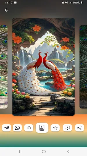 Peacock Wallpapers HD Screenshot 1