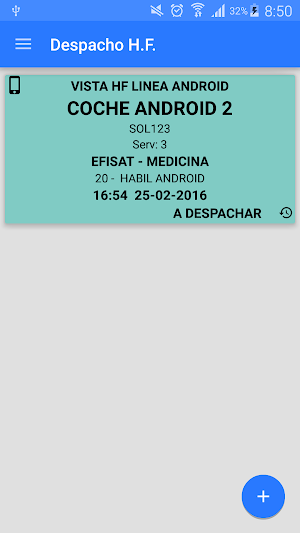 Despacho Horario Fijo Screenshot 1