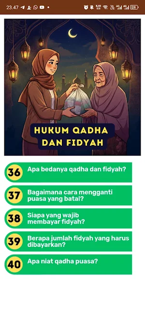 99 Pertanyaan Seputar Ramadhan Screenshot 1