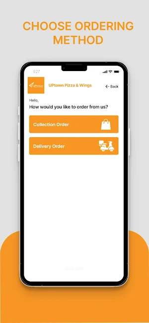 UPtown Pizza & Wings Screenshot 1
