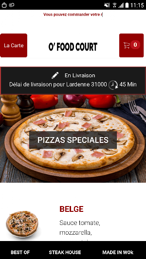 O Food Court Screenshot 2