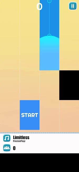 PrestonPlayz Music Tiles Game Screenshot 1