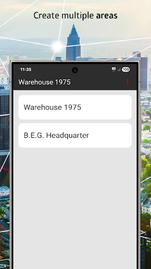 LUXOMESH Commissioning Screenshot 2