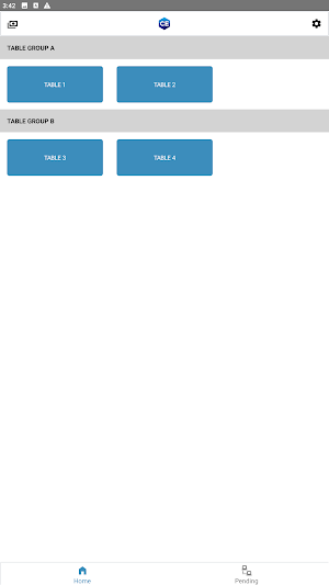 Restaurant App - Crystal ERP Screenshot 0