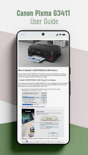 Canon Pixma G3411 User Guide Screenshot 3