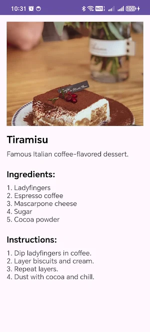 Italian Cooking Recipes Screenshot 2
