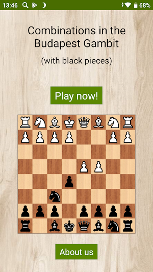 Chess - Budapest Gambit (full version) Screenshot 0