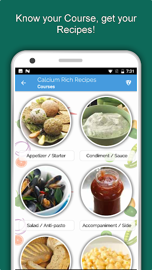 Calcium Rich Food Recipes: Healthy Offline Book Screenshot 2