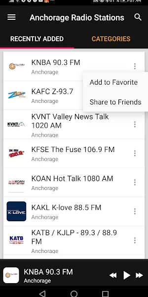 Anchorage Radio Stations - Alaska, USA Screenshot 1