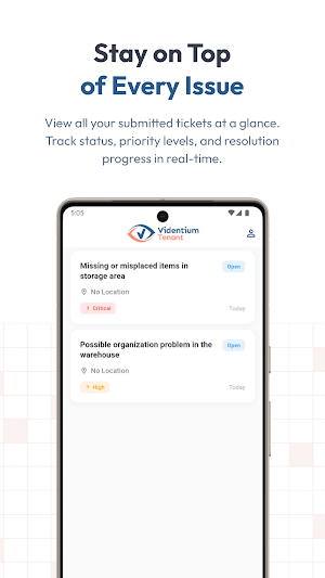 Videntium Tenant Screenshot 1