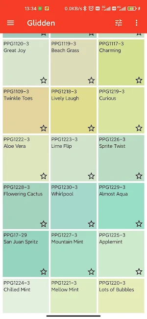 Glidden Paint Colors Screenshot 2