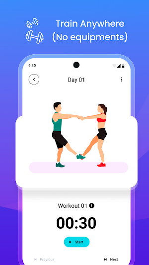 FitWithLove - Couples Workout Screenshot 2