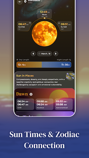 Moon Phases & Sun Calendar Screenshot 3