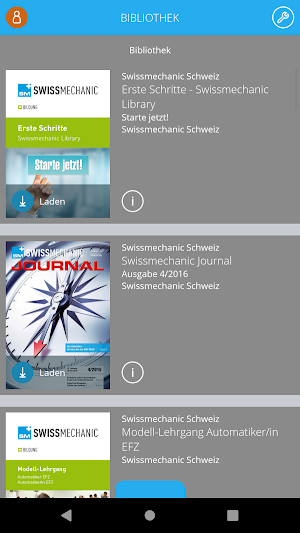 Swissmechanic Library Screenshot 0