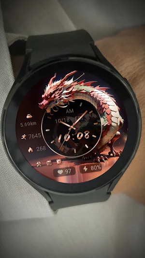 Welcome Dragon For Wear OS Screenshot 3
