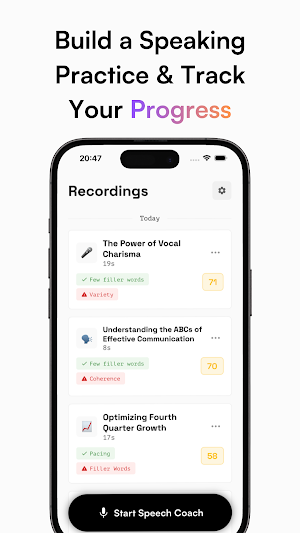 Superspeak: AI Speaking Coach Screenshot 2