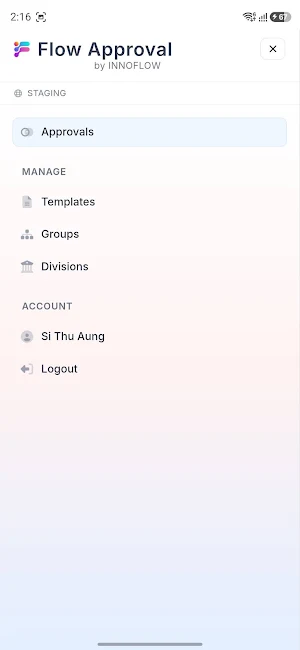 Flow Approval Screenshot 3