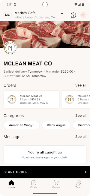 McLean Meat Co. Screenshot 1