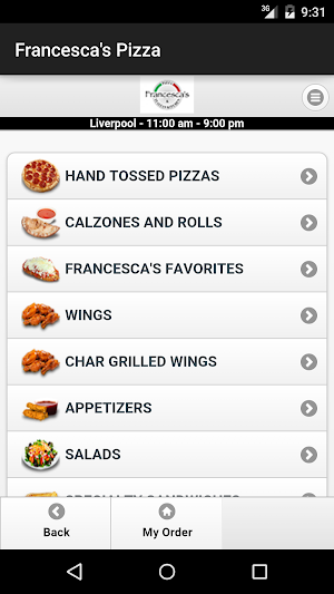 Francesca's Pizza Screenshot 0