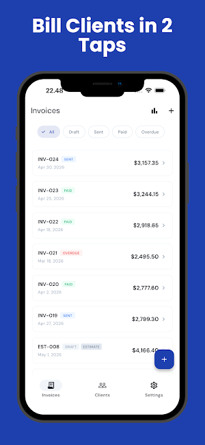 Invoice Maker & Receipt: PDF Screenshot 0