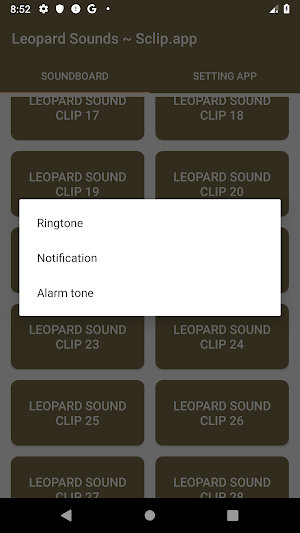 Leopard Sound Collections ~ Sclip.app Screenshot 3