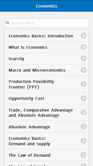 Basic Economics Screenshot 0