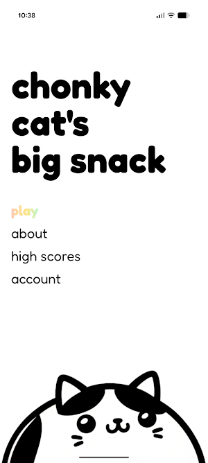 chonky cat's big snack Screenshot 0