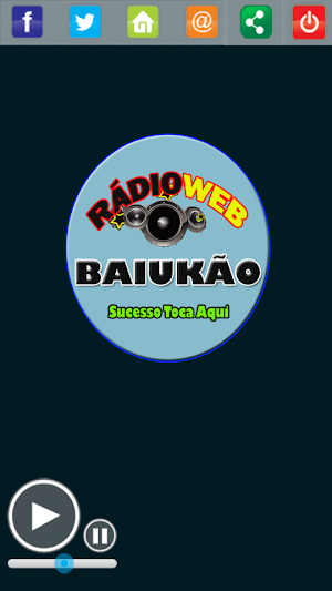 Web Rádio Baiukão Online Screenshot 1