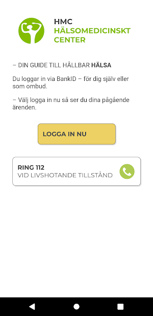 HMC Online – digifysisk vård Screenshot 1