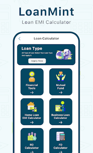LoanMint - Loan EMI Calculator Screenshot 0