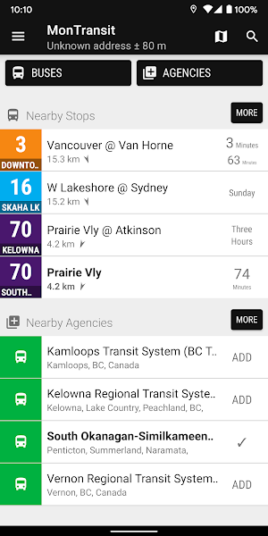 South Okanagan-Similkameen Bus Screenshot 0