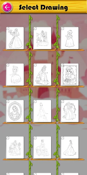 Coloring Princess Screenshot 1
