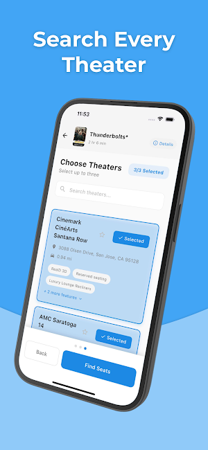 FlickFind: Smart Movie Tickets Screenshot 3