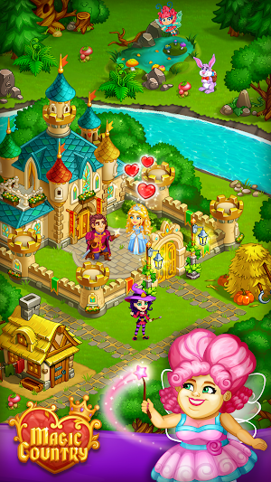 Magic City: fairy farm and fairytale country Screenshot 0