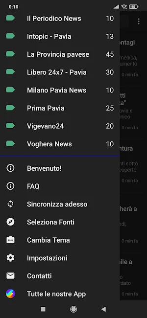 Pavia notizie Screenshot 1