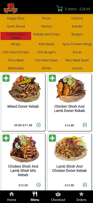 Family Kebab House Crosskeys Screenshot 1