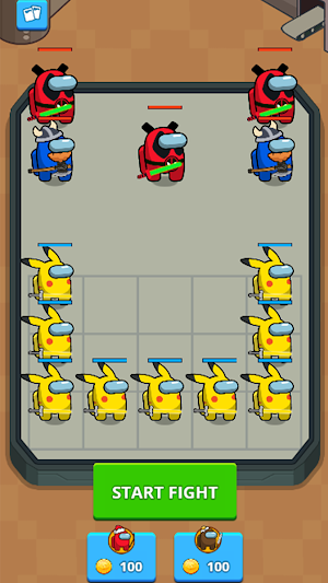 Merge Imposter - Alien Battle Screenshot 2