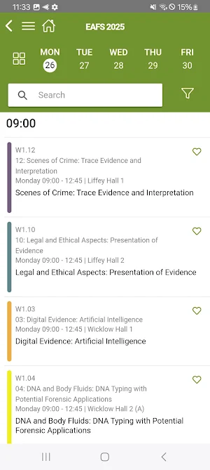 EAFS 2025 Screenshot 2