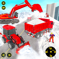 Grand Snow Excavator Games 3D