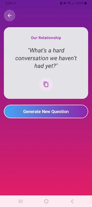Between US: Talk, Bond & Grow Screenshot 3