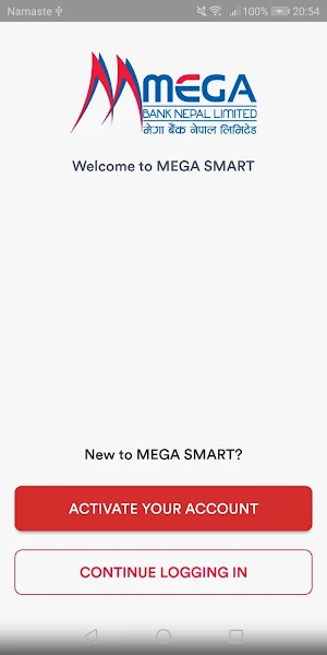 Mega Smart Banking Screenshot 1
