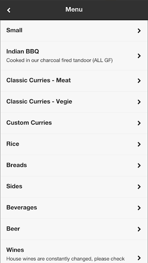 Curry Cafe Screenshot 2