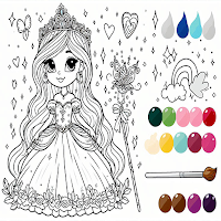 Color Masterpiece Game