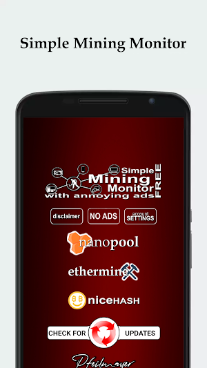 Simple Mining Monitor Free Screenshot 0
