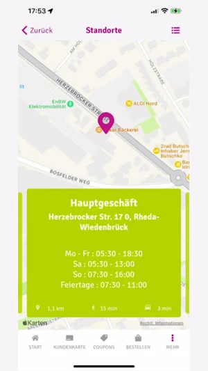 Vitalbäcker Screenshot 2