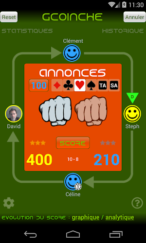 gCoinche 2luxe Screenshot 0