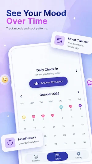 Mood-Check-in: Moodylytics Screenshot 0