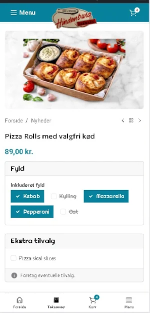 Hindenburg Pizza Svendborg Screenshot 0