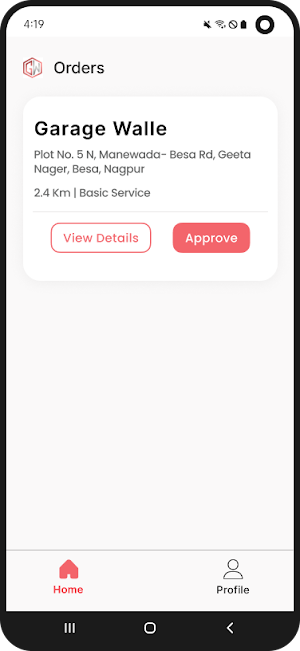 GarageWalle For Partners Screenshot 2